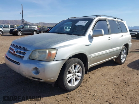 2007 Toyota Highlander w/3rd Row z VIN JTEDW21A870021459, wystawiony jako IAAI lot #41991784 z przebiegiem 264 387 mil mil oraz . Historia ofert i sprzedaży dostępna na DreamBid. Obrazek 2.