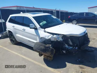 2015 Jeep Grand Cherokee Altitude with VIN 1C4RJEAG4FC815743, listed as a IAAI auction lot 41815095 with 106,867 mi miles. Bid and sale history available at carsss.com. Image 1.