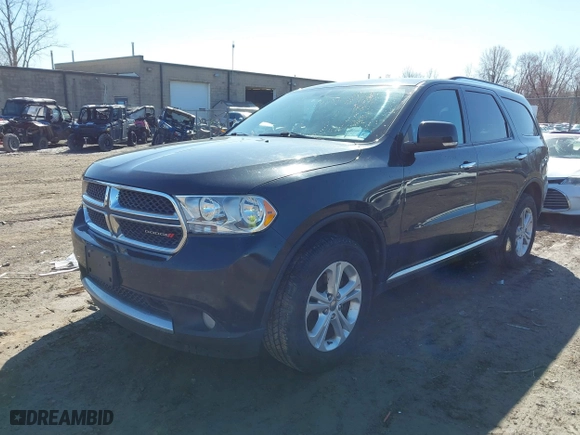 2013 Dodge Durango Crew with VIN 1C4RDJDG6DC540482, listed as a IAAI auction lot 41813209 with 140,875 mi miles. Bid and sale history available at carsss.com. Image 17.