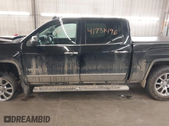 2015 GMC Sierra 1500 Denali with VIN 3GTU2WEC7FG129925, listed as a IAAI auction lot 41731496 with 165,168 mi miles. Bid and sale history available at carsss.com. Image 15.