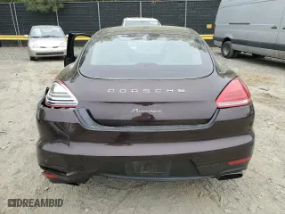 2015 Porsche Panamera 4 with VIN WP0AA2A73FL002308, listed as a Copart auction lot 51552894 with 0 mi miles and Salvage Title. Bid and sale history available at carsss.com. Image 6.