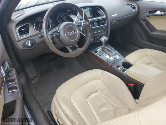 2013 Audi A5 2.0T Premium Plus with VIN WAUJFAFH3DN008816, listed as a Copart auction lot 44824515 with 91,323 mi miles and Salvage Title. Bid and sale history available at carsss.com. Image 8.