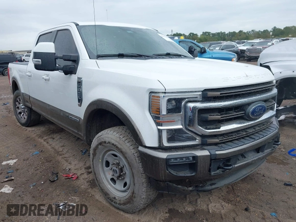 2021 Ford F-250 XL with VIN 1FT7W2BT7MEC81254, listed as a IAAI auction lot 40962703 with 122,265 mi miles and . Bid and sale history available at DreamBid. Image 1.