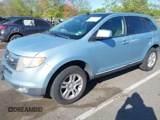 2008 Ford Edge SEL z VIN 2FMDK38C88BA14150, wystawiony jako IAAI lot #42139804 z przebiegiem 167 834 mil mil oraz . Historia ofert i sprzedaży dostępna na DreamBid. Obrazek 2.