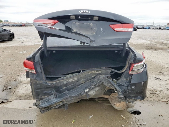 2016 Kia Optima LX with VIN 5XXGT4L34GG034678, listed as a Copart auction lot 51686775 with 164,585 mi miles and Salvage Title. Bid and sale history available at carsss.com. Image 6.