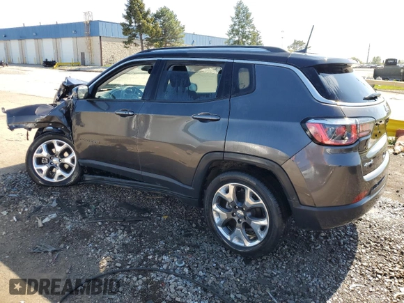 2019 Jeep Compass Limited with VIN 3C4NJDCB5KT641769, listed as a Copart auction lot 55790635 with 16,055 mi miles and Clean title. Bid and sale history available at DreamBid. Image 2.