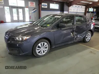 2023 Subaru Impreza with VIN 4S3GTAA63P1716765, listed as a Copart auction lot 69081054 with 13,687 mi miles and Salvage title. Bid and sale history available at DreamBid. Image 1.