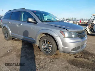 2017 Dodge Journey SE with VIN 3C4PDCAB5HT708246, listed as a IAAI auction lot 41613104 with 128,067 mi miles and . Bid and sale history available at DreamBid. Image 1.