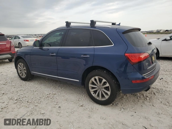 2016 Audi Q5 Premium with VIN WA1C2AFP5GA049047, listed as a Copart auction lot 50959785 with 117,751 mi miles and Clean title. Bid and sale history available at DreamBid. Image 2.