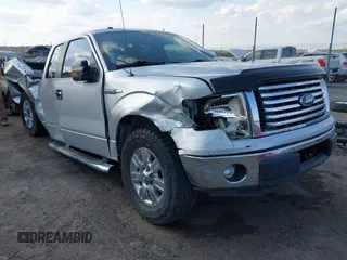 2012 Ford F-150 XL with VIN 1FTEX1CM6CFA88530, listed as a IAAI auction lot 41888555 with 129,071 mi miles. Bid and sale history available at carsss.com. Image 1.