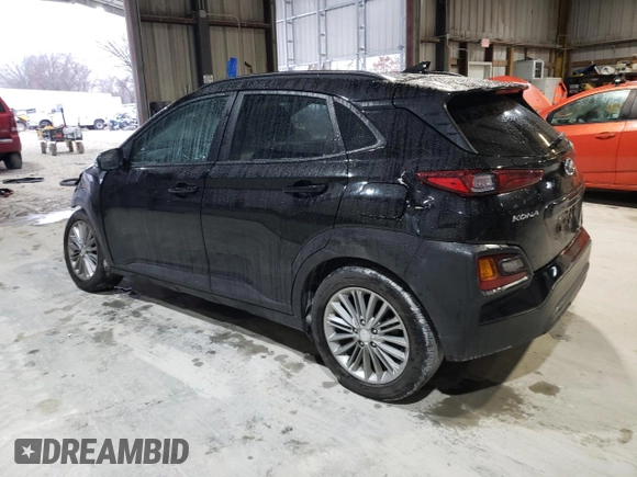 2020 Hyundai Kona SEL Plus with VIN KM8K62AA8LU417501, listed as a Copart auction lot 86160034 with 52,606 mi miles and Salvage Title. Bid and sale history available at carsss.com. Image 2.