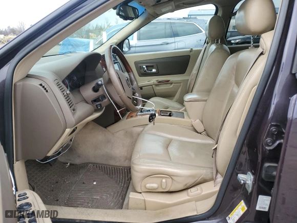 2006 Cadillac SRX with VIN 1GYEE637660144013, listed as a Copart auction lot 46779645 with NaN miles and Salvage Title. Bid and sale history available at carsss.com. Image 7.
