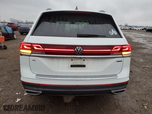 2024 Volkswagen Atlas SE с VIN 1V2LR2CA3RC508623, выставлен на аукционе Copart как лот 51422935 с пробегом 16 382 миль миль и Списание • Salvage title. История ставок и продаж доступна на DreamBid. Изображение 6.