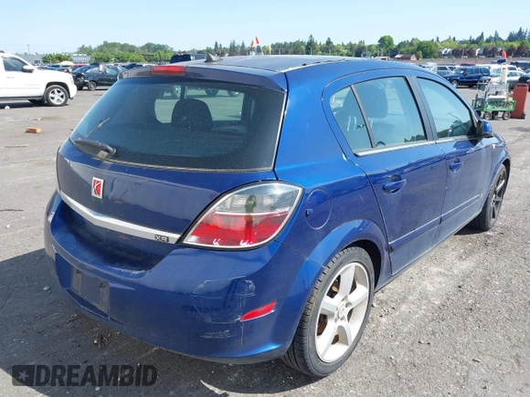 2008 Saturn Astra XR with VIN W08AT671085059540, listed as a IAAI auction lot 42179672 with 159,127 mi miles and . Bid and sale history available at DreamBid. Image 4.