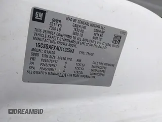 2013 Chevrolet Express Cargo z VIN 1GCSGAFX4D1128353, wystawiony jako IAAI lot #41369784 z przebiegiem 109 703 mil mil oraz . Historia ofert i sprzedaży dostępna na DreamBid. Obrazek 9.