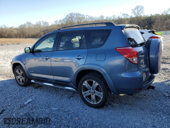 2008 Toyota RAV4 Sport with VIN JTMZK32VX85017589, listed as a Copart auction lot 45153035 with 250,743 mi miles and Salvage title. Bid and sale history available at DreamBid. Image 2.