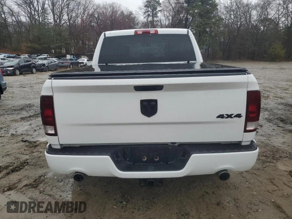 2019 Ram 1500 Tradesman z VIN 1C6RR7KT3KS556489, wystawiony jako Copart lot #51891605 z przebiegiem 122 817 mil mil oraz Szkoda całkowita • Salvage title. Historia ofert i sprzedaży dostępna na DreamBid. Obrazek 6.