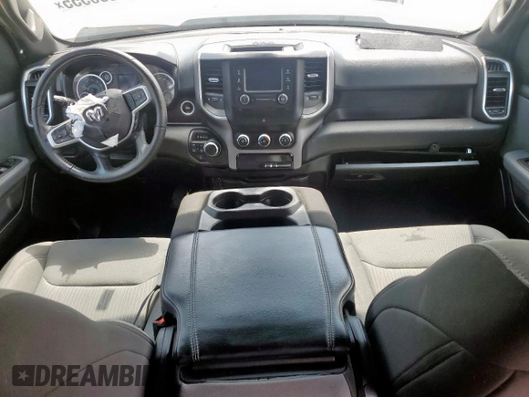 2022 Ram 1500 Big Horn with VIN 1C6RRFFG2NN349716, listed as a Copart auction lot 58386555 with Not provided miles and Salvage title. Bid and sale history available at DreamBid. Image 8.