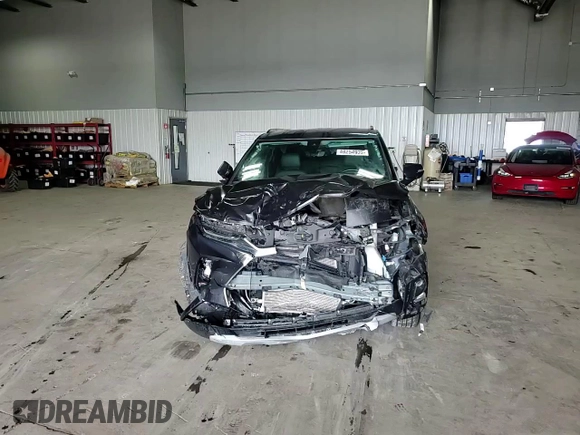 2022 Chevrolet Blazer LT with VIN 3GNKBJRS5NS183254, listed as a Copart auction lot 48254935 with 28,412 mi miles and Salvage title. Bid and sale history available at DreamBid. Image 11.