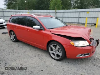 2010 Volvo V70 with VIN YV1960BW6A1120611, listed as a Copart auction lot 64868155 with 175,192 mi miles and Salvage title. Bid and sale history available at DreamBid. Image 4.