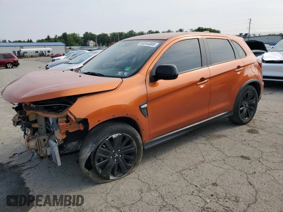 2022 Mitsubishi Outlander ES с VIN JA4ARUAU9NU022902, выставлен на аукционе Copart как лот 60344805 с пробегом 59 602 миль миль и Списание • Salvage title. История ставок и продаж доступна на DreamBid. Изображение 1.
