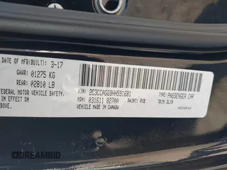 2017 Chrysler 300 S with VIN 2C3CCAGG9HH591681, listed as a IAAI auction lot 41165500 with 89,365 mi miles and . Bid and sale history available at carsss.com. Image 9.