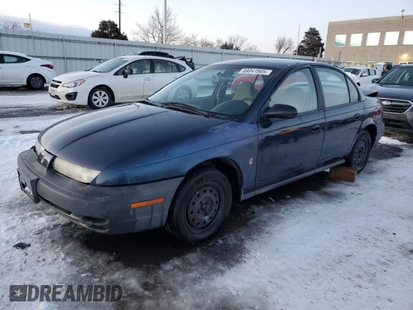 1999 Saturn SL with VIN 1G8ZF528XXZ164152, listed as a Copart auction lot 88041905 with 175,709 mi miles and Salvage Title. Bid and sale history available at carsss.com. Image 1.