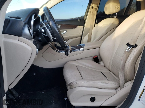 2020 Mercedes-Benz GLC with VIN WDC0G8EB2LF726006, listed as a Copart auction lot 89279685 with 80,857 mi miles and Non Repairable. Bid and sale history available at carsss.com. Image 7.