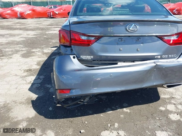 2013 Lexus GS 350 with VIN JTHCE1BL7D5005179, listed as a IAAI auction lot 41971268 with 130,384 mi miles. Bid and sale history available at carsss.com. Image 17.