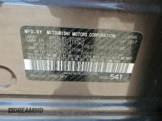 2018 Mitsubishi Outlander ES with VIN JA4AZ3A38JZ013798, listed as a Copart auction lot 62753915 with 111,069 mi miles and Salvage title. Bid and sale history available at DreamBid. Image 13.