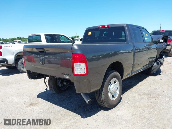 2024 Ram 2500 Tradesman with VIN 3C6UR5CL9RG330312, listed as a IAAI auction lot 42299968 with 657 mi miles and . Bid and sale history available at DreamBid. Image 4.