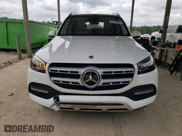 2022 Mercedes-Benz GLS 450 with VIN 4JGFF5KEXNA801997, listed as a Copart auction lot 57117054 with 11,621 mi miles and . Bid and sale history available at DreamBid. Image 5.