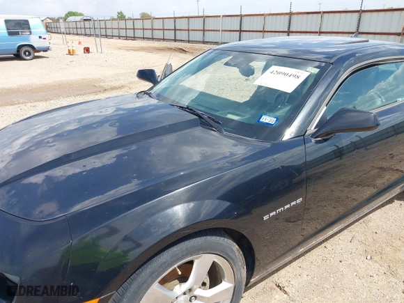 2011 Chevrolet Camaro 2LT with VIN 2G1FC1ED0B9133555, listed as a IAAI auction lot 42090498 with 130,640 mi miles. Bid and sale history available at carsss.com. Image 6.
