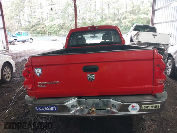 2006 Dodge Dakota SLT with VIN 1D7HE42K16S663994, listed as a IAAI auction lot 40458782 with 208,288 mi miles and . Bid and sale history available at carsss.com. Image 16.
