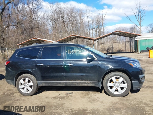 2016 Chevrolet Traverse LT with VIN 1GNKVGKD0GJ273082, listed as a IAAI auction lot 41688974 with 125,577 mi miles and . Bid and sale history available at DreamBid. Image 13.