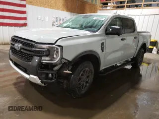 2024 Ford Ranger XLT with VIN 1FTER4HH9RLE28691, listed as a Copart auction lot 47892515 with 8,526 mi miles and Salvage Title. Bid and sale history available at carsss.com. Image 1.