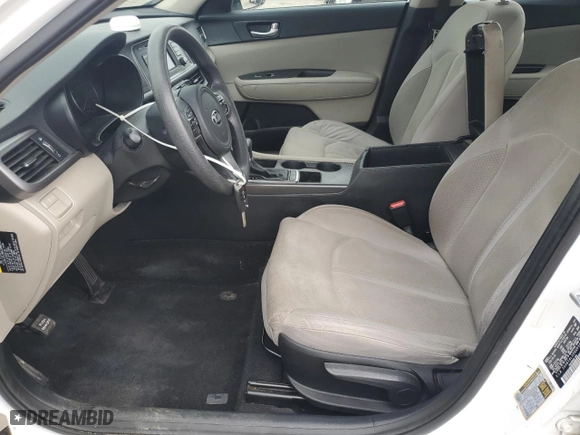 2016 Kia Optima LX with VIN 5XXGT4L35GG050405, listed as a Copart auction lot 50891065 with 134,046 mi miles and Salvage Title. Bid and sale history available at carsss.com. Image 7.