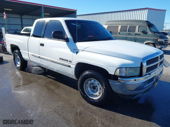 2001 Dodge Ram 1500 with VIN 1B7HC13Z41J607637, listed as a IAAI auction lot 41385536 with 289,314 mi miles. Bid and sale history available at carsss.com. Image 1.