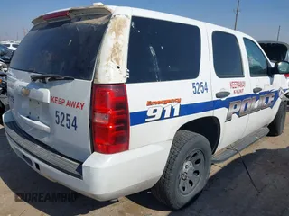 2012 Chevrolet Tahoe Commercial with VIN 1GNLC2E08CR285885, listed as a IAAI auction lot 42326129 with 100,035 mi miles and . Bid and sale history available at DreamBid. Image 4.