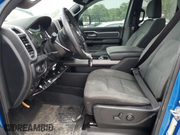2022 Ram 1500 Big Horn with VIN 1C6SRFBT5NN202987, listed as a Copart auction lot 59354415 with Not provided miles and Non repairable. Bid and sale history available at DreamBid. Image 7.