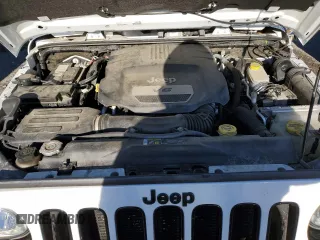2018 Jeep Wrangler JK Unlimited Sahara with VIN 1C4BJWEG9JL863359, listed as a Copart auction lot 82865114 with 42,607 mi miles and Salvage Title. Bid and sale history available at carsss.com. Image 12.
