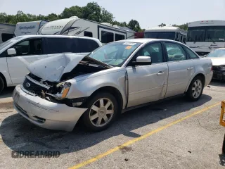 2005 Ford Five Hundred SE with VIN 1FAFP23145G121849, listed as a Copart auction lot 66726184 with 222,968 mi miles and Salvage Title. Bid and sale history available at carsss.com. Image 1.