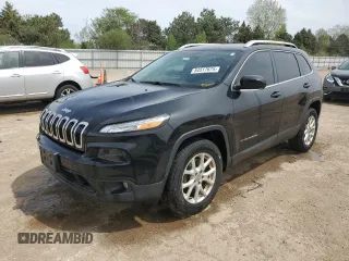 2016 Jeep Cherokee Latitude z VIN 1C4PJMCS9GW142810, wystawiony jako Copart lot #54517675 z przebiegiem 149 620 mil mil oraz Szkoda całkowita • Salvage title. Historia ofert i sprzedaży dostępna na DreamBid. Obrazek 1.