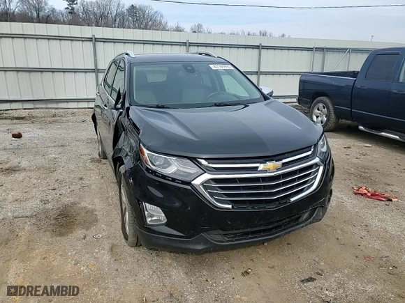 2020 Chevrolet Equinox Premier with VIN 2GNAXYEX9L6227016, listed as a Copart auction lot 43184995 with 136,241 mi miles and Salvage Title. Bid and sale history available at carsss.com. Image 10.