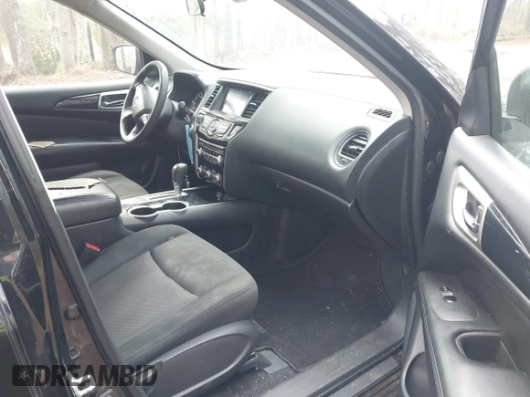 2020 Nissan Pathfinder S with VIN 5N1DR2AN3LC626072, listed as a IAAI auction lot 41196639 with 148,626 mi miles. Bid and sale history available at carsss.com. Image 5.