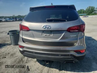 2017 Hyundai Santa Fe 2.4L with VIN 5XYZT3LB4HG432884, listed as a Copart auction lot 62573705 with 152,234 mi miles and Clean title. Bid and sale history available at DreamBid. Image 6.
