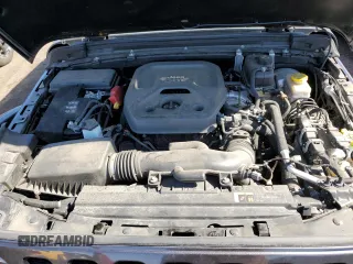 2020 Jeep Wrangler Unlimited Willys with VIN 1C4HJXDN6LW116397, listed as a Copart auction lot 49473715 with 54,981 mi miles and Salvage title. Bid and sale history available at DreamBid. Image 11.