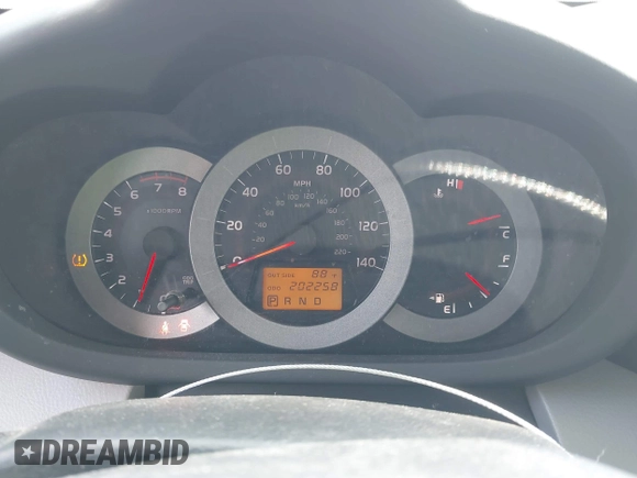 2006 Toyota RAV4 with VIN JTMZD33V365008299, listed as a IAAI auction lot 42036933 with 202,258 mi miles. Bid and sale history available at carsss.com. Image 7.