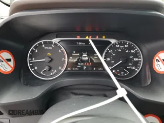 2022 Nissan Rogue S z VIN 5N1BT3AB4NC716855, wystawiony jako Copart lot #81800804 z przebiegiem 23 716 mil mil oraz Szkoda całkowita • Salvage title. Historia ofert i sprzedaży dostępna na DreamBid. Obrazek 9.