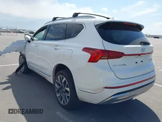 2021 Hyundai Santa Fe Calligraphy with VIN 5NMS5DAL9MH366488, listed as a IAAI auction lot 42084620 with Not provided miles and . Bid and sale history available at DreamBid. Image 3.